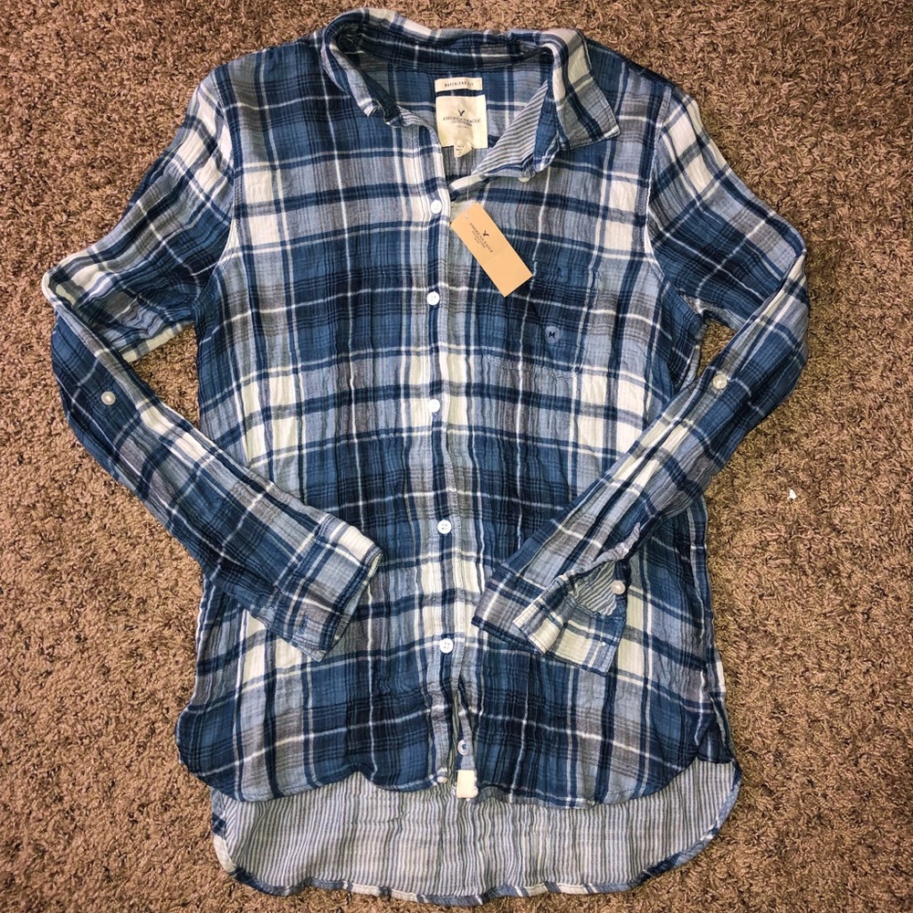 American Eagle Boyfriend Fit Flannel